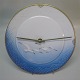 Bing & Grøndahl 
Mågestel med 
guldkant. 
Vægklokke - 
Vægur 7528-640 
23,5 cm I hel 
og fin stand
