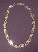 Sølv Halskæde.
Stemplet 830 
J.H 
Længde: 40 cm
Bredde: 1 cm
Ca fra år 1970