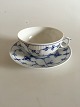 Royal 
Copenhagen 
Musselmalet 
Riflet Tekop og 
Underkop No 
315. Måler Kop: 
5,5 cm x 10,4 
cm dia. ...