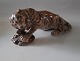 Dahl Jensen 
1285 Tiger with 
haunch (LJ) 
24.5 cm 2. 
Marked with the 
Royal Crown and 
DJ ...