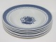 Royal 
Copenhagen & 
Aluminia 
Tranquebar, 
dybe 
tallerkner.
Dekorationsnummer 
...