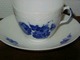 Kongelig Blå 
Blomst Flettet, 
Kaffekop og 
underkop 
Dek.nr.  
10/#8261. 
Koppens 
diameter er 8 
...