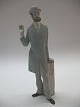 Royal Dux figur 
i håndmalet 
bisquit. Højde 
24,5 cm. Vare 
nr. 121980.