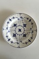 Royal 
Copenhagen 
Musselmalet 
Riflet 
Spisetallerken 
No 176. Måler 
23,5 cm
