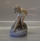 Kgl. figur fra 
Royal 
Copenhagen 1229 
Kgl. Badende 
pige - før 1923 
Chr. Thomsen 14 
x 9 cm  I hel 
...