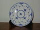 Kongelig 
Musselmalet 
Halvblonde, 
Desserttallerkennummer 
1/576, 
Diameter 14,5 
cm.
