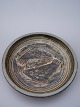 Royal 
Copenhagen, Fad 
af stentøj, 
sign. Jørgen 
Mogensen 
h:6,5cm. 
d:31cm.

