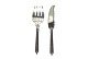 Fiskeserverings 
sæt A.Michelsen 
Sølv 
Produceret 
1877+1878
A. Michelsen, 
Tre tårne 77+78 
...