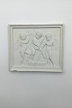 Royal 
Copenhagen 
Bisque Plate 
Playing engels 
No 87. Copy 
from 1850 done 
by O.H.B.Olrik 
after ...