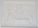 Bing & Grondahl 
Bisque Plate 
"Amor and the 
ung Bacchus 
steps on 
grapes" No 67. 
Copy from 1862 
...