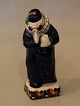 Royal 
Copenhagen 
Aluminia 
Faience 
figurine 
600-680 Raven - 
Vicar 14 cm. 
Kai Nielsen I 
Skoven ...
