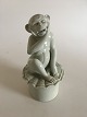 Royal 
Copenhagen Art 
Nouveau Unique 
Monkey with Nut 
by Thylstrup?. 
Measures 30cm 
high and is ...