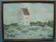 Ella Heide 
(1871-1956):
Den tilsandede 
kirke, Skagen 
1948.
Akvarel på 
papir.
Sign.: E. 
Heide, ...