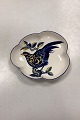 Royal Copenhagen Blue Pheasant Leaf-Shaped Bowl No. 356. Measures 16 cm / 6.29 in. and is in ...