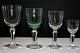 Pfeiffer Glas, 
Holmegaard 
glasværk 
1900-30: 
Rødvin (ikke 
på foto), højde 
15 cm. Pris: 
...