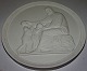 Royal 
Copenhagen 
Bisque Plate 
"Christ Blesses 
the ...