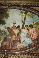 Beautiful old 
tin box 
Box, width 
41,5 X 29,8 cm. 
height 16,7 cm. 
in nice used 
condition.