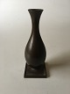GAB 
(Guldsmedsaktiebolaget) 
Bronze Vase. 
Måler 18cm og 
fremstår i god 
stand.