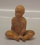 Valdemar Pedersen Terra Cotta sculpture "Knud" Signed VP