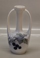 Royal Copenhagen 288-60A RC Two-armed vase with blackberry decoration 18 cm 
Painter 94 pre-1923