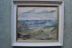 Ubekendt 
kunstner (20 
årh):
Klitparti med 
Vesterhavet i 
baggrunden.
Olie på plade.
Sign.: ...