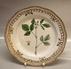Royal 
Copenhagen 
Flora Danica 
20-3553 "Rulus 
castoreus 
Laest" fra 1969 
 Fad til stor 
frugtkurv/ ...