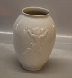 Royal 
Copenhagen 4119 
RC White vase 
ca 16 cm Faun 
and puti in 
Relief Signed 
HHH Hans Henrik 
...
