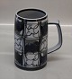 Aluminia Copenhagen Faience 698-3687 RC Faience Ellen Malmer Mug 13.5 cm Baca 
1969