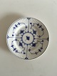 Royal 
Copenhagen Blue 
Fluted Plain 
Side Plate No. 
181. Measures 
15 cm / 5 29/32 
in.
