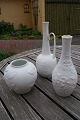 Biscuit vaser 
fra Tyskland. 
Udvalg af hvide 
vaser.
Fra venstre:
* Buttet vase 
fra Bavaria KPM 
...