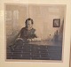 Opus 43 Hendrik 
- Reading man 
at a table. 
Plate 48.8 x 
48.4 cm Black 
Mezzotint #43 
of 200 In a ...