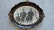 Nyrococo ramme.
Oval med sort 
og guld.
Familiefoto 
ca. 1910.
Fra Glarmester 
Mouning i ...