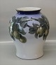 B&G Porcelain
B&G 307-430 Vase Branch with apples 32 x 28 cm Signed Clara Nielsen ( ) 
Painter. AT B&G 1896 - 1948