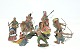 Lineol / 
elastolin 
Figurines, 
Indian
 Figures 
produced in 
Germany approx. 
1940
 Using ...