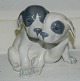 Royal Copenhagen Porcelain figure of a pair of puppies