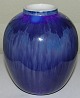 Royal Copenhagen Unika Krystal Glasur Vase fra 11-1-1927 af Søren Berg