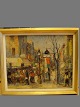 Painting with. 
Urban life in 
Paris.
Width: 50 Cm, 
Height: 58.5 
cm.
sign see 
picture.
Contact ...