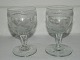 Pair of antique glass from ca. 1880