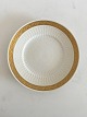 Royal 
Copenhagen Gold 
Fan Dinner 
Plate No 
414/11519. 25,5 
cm / 10 3/64"

