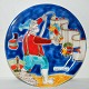 Unika platte i 
keramik - 
Farvestærkt 
motiv af en 
fisker med sin 
fangst ved 
Sicilien i ...