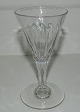 19th century wine glass optical striped