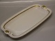 Bing and 
Grondahl 
Gulnare with 
gold 096 Tray, 
oblong 29 cm 
(364) Marked 
with the three 
Royal ...