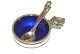 GEORG JENSEN 
Konge saltkar 
og ske #62
Saltkar 6 x 
1,2 cm.
Saltske 6 cm.
Perfekt stand.