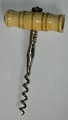 Antique English corkscrew with handles of ivory 19th century.
