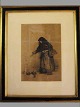 Etching Carl 
Bloch, The Girl 
with the 
sparrows
Height: 33.5 
cm. Width: 28.5 
cm.
  ...