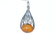 Pendant in 
Silver
Size 3.5 x 2 
cm.
Perfect 
condition.