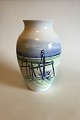 Royal 
CopenhagenUnique 
vase by Lars 
Swane. Measures 
34 cm / 13 
25/64 in. and 
is in good 
condition.