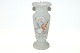 1800 tals Opaline vase, Malet med blomster