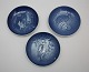 Bing & 
Grøndahl, Mors 
dag platter. 
Diameter 15 cm. 
50 kr. pr. stk.
1979 Ræv med 
unger
1980 ...