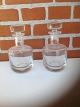 Decanters 
chrystal height 
19 cm.